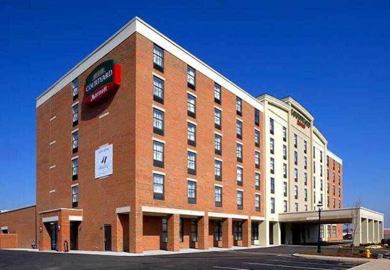 Courtyard Hamilton Hotel Exterior foto
